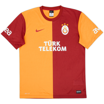 2013-14 Galatasaray Basic Home Shirt - 9/10 - (M)