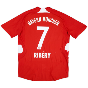 2008-09 Bayern Munich Home Shirt Ribery #7 - 7/10 - (M)