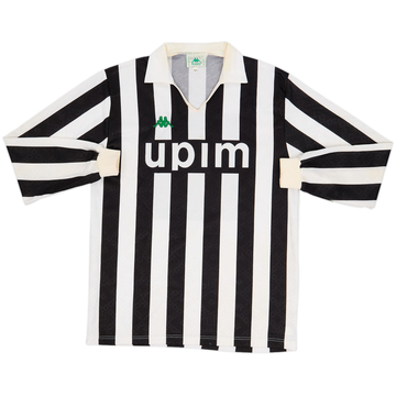 1990-92 Juventus Home L/S Shirt #10 - 5/10 - (XL)
