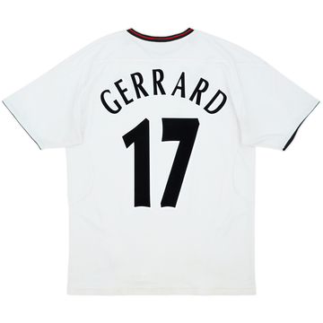 2003-04 Liverpool Away Shirt Gerrard #17 - 5/10 - (M)