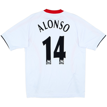 2005-06 Liverpool Away Shirt Alonso #14 - 8/10 - (M)