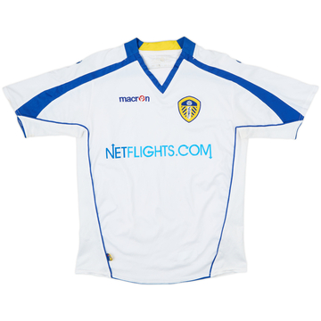 2008-09 Leeds United Home Shirt - 8/10 - (L.Boys)