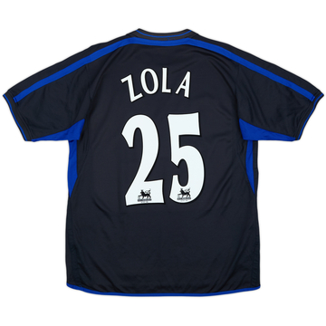 2002-04 Chelsea Camiseta Visitante Zola #25 - 7/10 - (L)