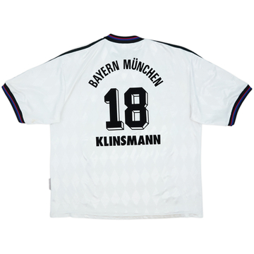 1996-98 Bayern Munich Away Shirt Klinsmann #18 - 5/10 - (XXL)