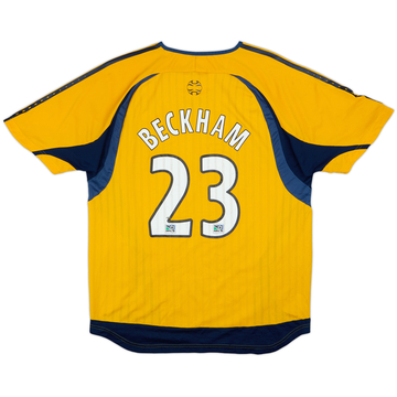 2007-08 LA Galaxy adidas Formotion Training Shirt Beckham #23 - 6/10 - (L)