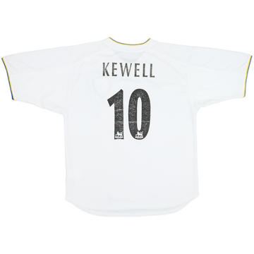 2000-02 Leeds United Home Shirt Kewell #10 - 6/10 - (M)