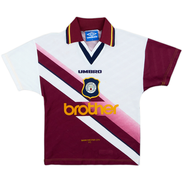 1996-97 Manchester City Away Shirt - 8/10 - (S.Boys)