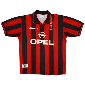 1996-97 AC Milan Home Shirt - 6/10 - (S)