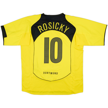 2004-05 Borussia Dortmund Home Shirt Rosicky #10 - 9/10 - (XL)