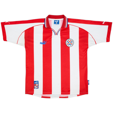 2000-02 Paraguay Home Shirt - 7/10 - (XL)