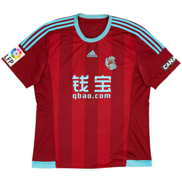Camiseta de visitante de la Real Sociedad 2015-16 - 5/10 - (XL)