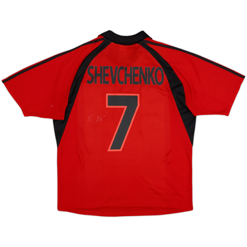 2001-02 AC Milan Third Shirt Shevchenko #7 - 5/10 - (XL)