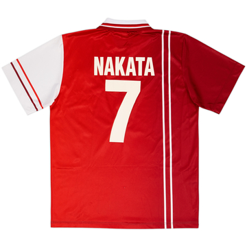 1998-99 Perugia Home Shirt Nakata #7 - 8/10 - (XL)