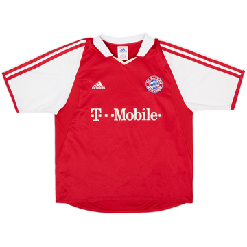 2003-04 Bayern Munich Home Shirt - 6/10 - (L.Boys)