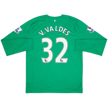 2014-15 Manchester United GK Shirt V. Valdes #32 - 5/10 - (L)