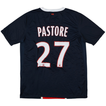 2011-12 Paris Saint-Germain Home Shirt Pastore #27 - 5/10 - (XL.Boys)