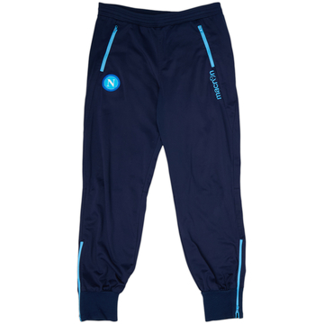2012-13 Napoli Macron Track Pants/Bottoms - 8/10 - (L)