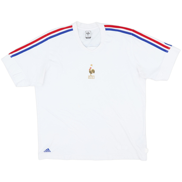 2006-07 France adidas Cotton Tee - 7/10 - (L)