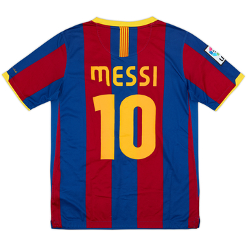 2010-11 Barcelona Camiseta Local Messi #10 - 6/10 - (L.Boys)