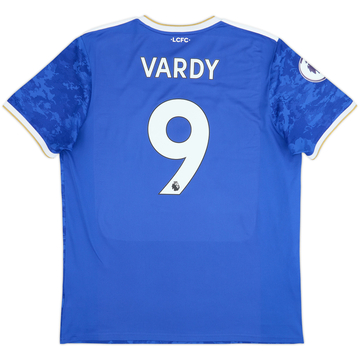 2021-22 Leicester Home Shirt Vardy #9 - 9/10 - (XL)
