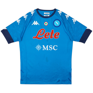 2020-21 Napoli Basic Home Shirt - 6/10 - (S)