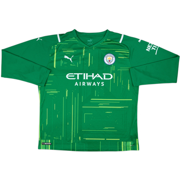 2023-24 Manchester City GK Shirt - 9/10 - (XL)