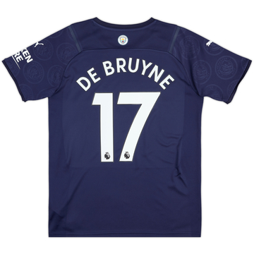 2021-22 Manchester City Tercera Camiseta De Bruyne #17 - 10/10 - (M)