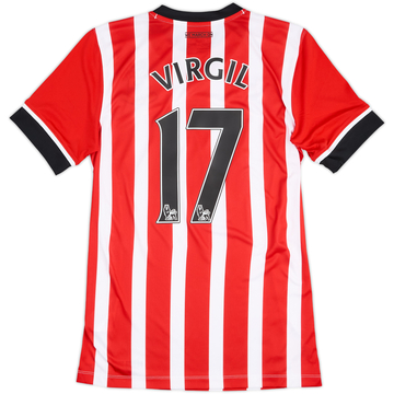 2016-17 Southampton Home Shirt Virgil #17 - 10/10 - (S)