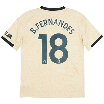 2019-20 Manchester United Away Shirt B.Fernandes #18 - 10/10 - (XL.Boys)