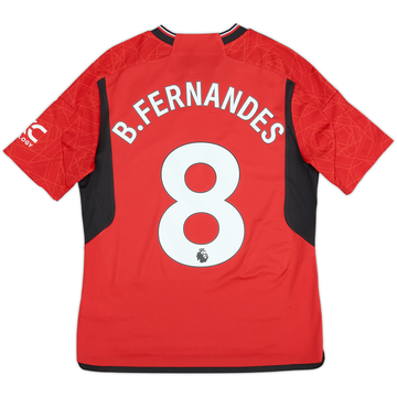 Camiseta de local del Manchester United 2023-24 B.Fernandes #8 - 9/10 - (XL.Niños)