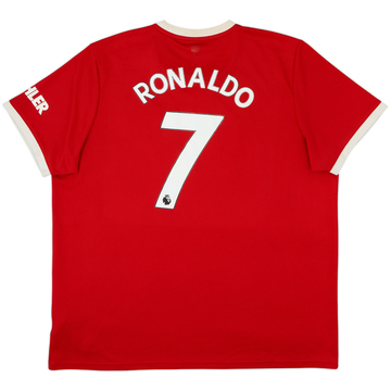 Camiseta de local del Manchester United 2021-22 Ronaldo #7 - 5/10 - (XXL)