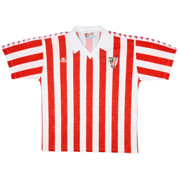 1991-93 Athletic Bilbao Home Shirt - 9/10 - (L)