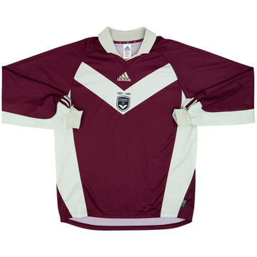 2001-02 Bordeaux Player Issue Third L/S Shirt - 9/10 - (L)