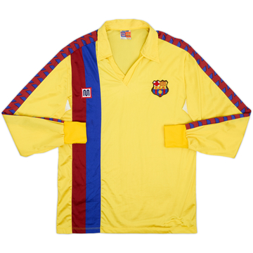 1982-85 Barcelona Away L/S Shirt - 7/10 - (M)