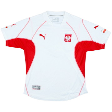 2002-04 Poland Home Shirt - 8/10 - (M)