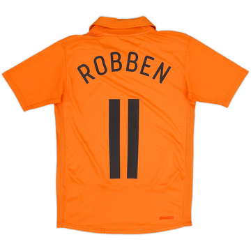 2006-08 Netherlands Home Shirt Robben #11 - 8/10 - (L.Boys)