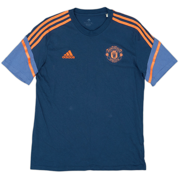 2022-23 Manchester United adidas Cotton Tee - 6/10 - (M)