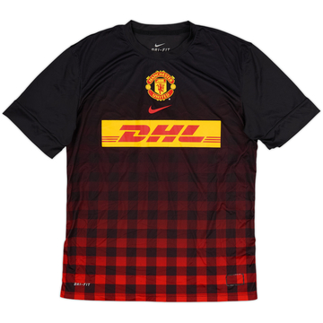 2013-14 Manchester United Nike Training Shirt - 7/10 - (M)