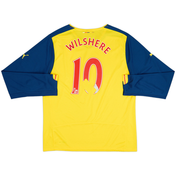 2014-15 Arsenal Away L/S Shirt Wilshere #10 - 4/10 - (XL)