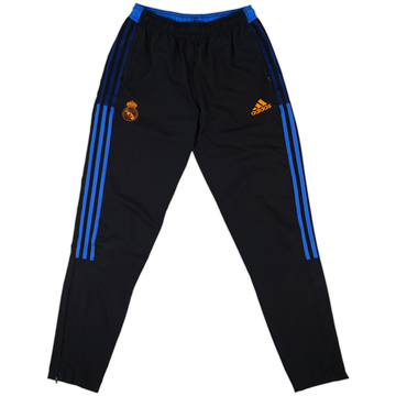 2021-22 Real Madrid adidas Track Pants/Bottoms - 5/10 - (XL.Boys)