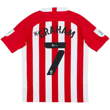2020-21 Sunderland Home Shirt Graham #7 - 7/10 - (XL.Boys)