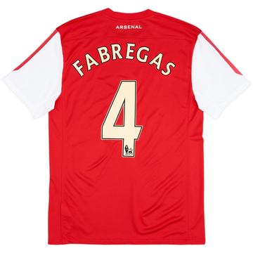 Camiseta de local del Arsenal 2011-12 Fabregas #4 - 7/10 - (M)