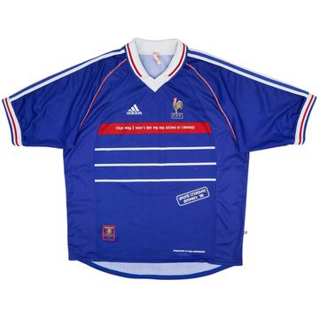 Camiseta de local de Francia 1998-00 #10 - 5/10 - (XXL)