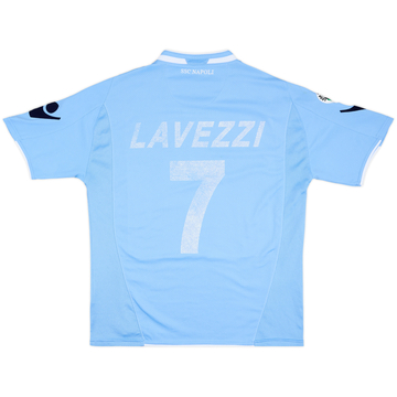 Camiseta de local del Napoli 2009-10 Lavezzi #7 - 4/10 - (L)