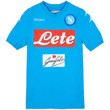 2016-17 Napoli Authentic Home Shirt - 6/10 - (M/L)