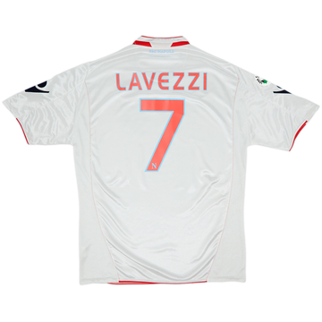 2009-10 Napoli Away Shirt Lavezzi #7 - 8/10 - (XXL)