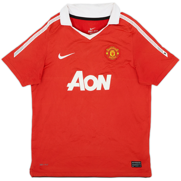 2010-11 Manchester United Home Shirt - 7/10 - (L.Boys)