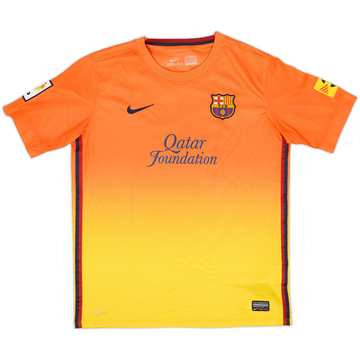 2012-13 Barcelona Camiseta Visitante - 8/10 - (XL.Boys)