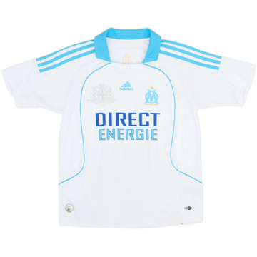 2008-09 Olympique Marseille Home Shirt - 8/10 - (M.Boys)