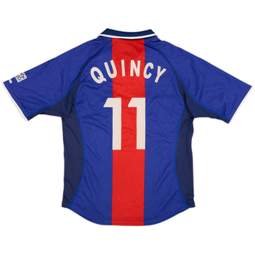 Camiseta de local del Paris Saint-Germain 2000-01 Quincy #11 - 5/10 - (Juvenil XL)
